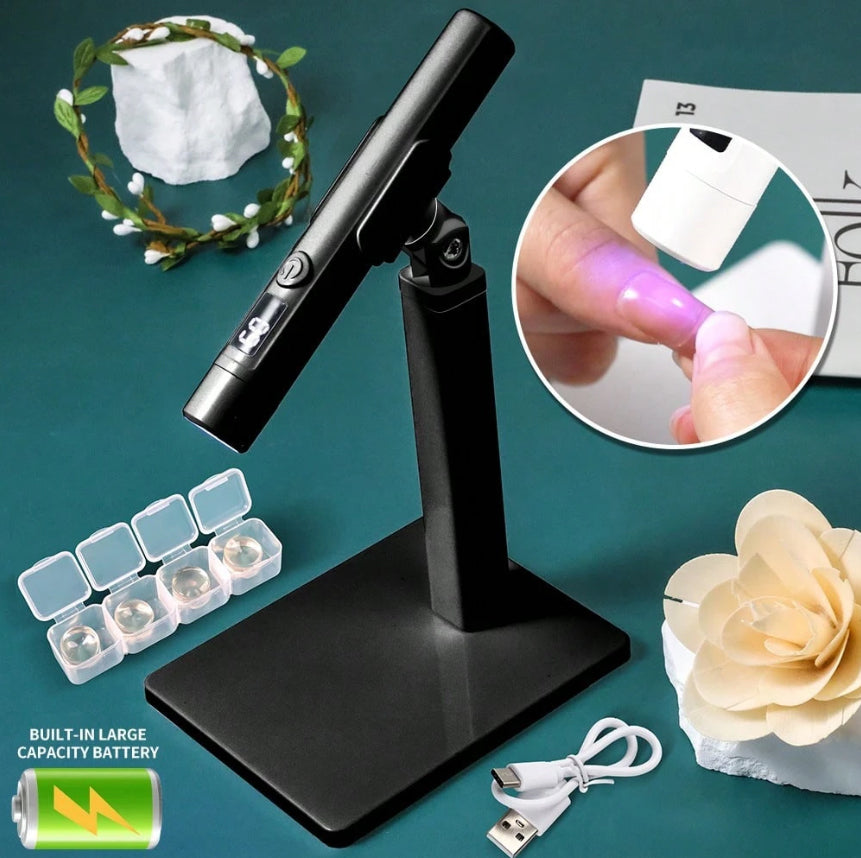 Lampes de poches UV avec embouts de silicone (sur socle)