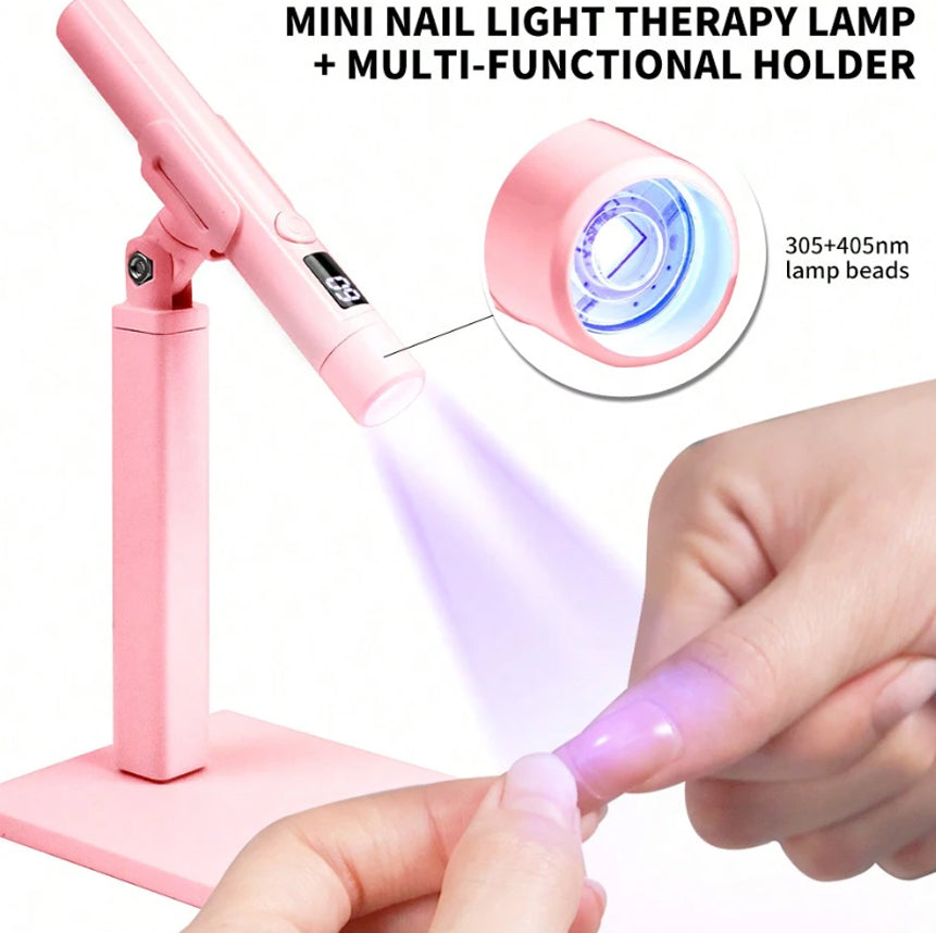 Lampes de poches UV avec embouts de silicone (sur socle)