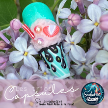 Load image into Gallery viewer, TRIO CAPSULES NAILART | Délices Glacés
