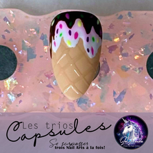 Load image into Gallery viewer, TRIO CAPSULES NAILART | Délices Glacés
