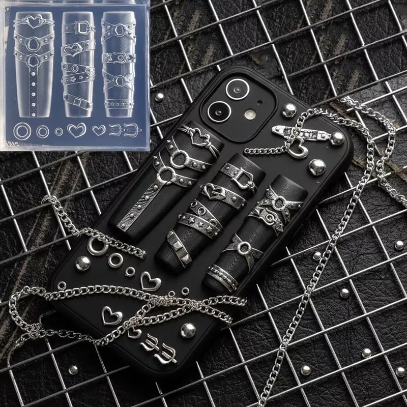 Moules en Silicone NailArt 3D